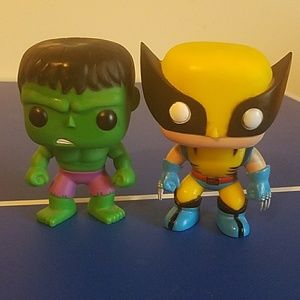 Marvel Comic Funko Pop bundle